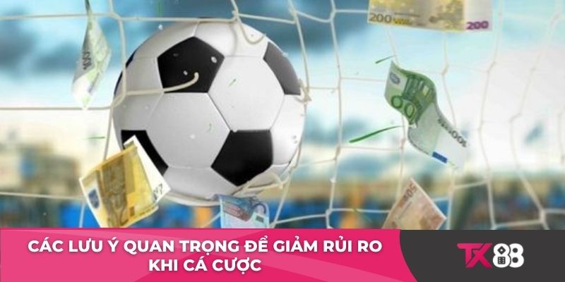 Các lưu ý quan trọng để giảm rủi ro khi cá cược