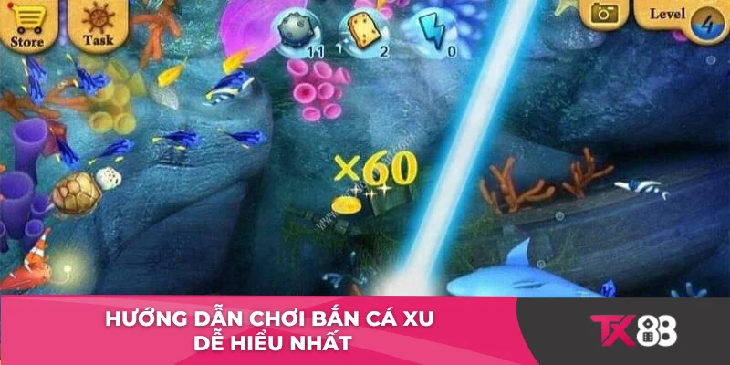 Hướng dẫn chơi bắn cá xu dễ hiểu nhất