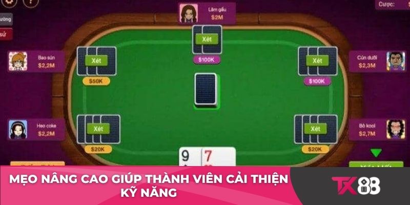Mẹo nâng cao giúp thành viên cải thiện kỹ năng